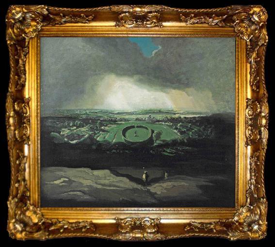 framed  James Pryde and William Nicholson The Deserted Garden, ta009-2